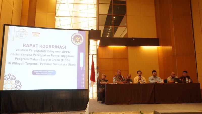 Badan Gizi Nasional menggelar kegiatan pelatihan di Kabupaten Asahan selama dua hari di Hotel Aryaduta Medan pada 16-17 Oktober 2025. 