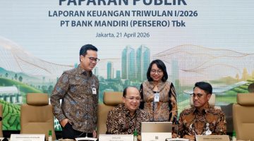 Kinerja Tangguh, Bank Mandiri Kantongi Laba Rp15,4 Triliun di Kuartal I 2026