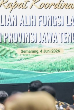 Target 87 Persen LSD, Ahmad Luthfi Minta Daerah Percepat Penetapan Sawah Dilindungi