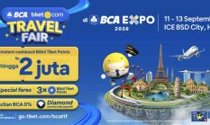 BCA dan tiket.com Hadirkan Promo Liburan di BCA EXPO 2026