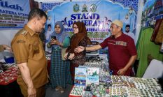 Antusiasme Tinggi, Peserta Pameran MTQ Serambi Nusantara Kewalahan Layani Pengunjung